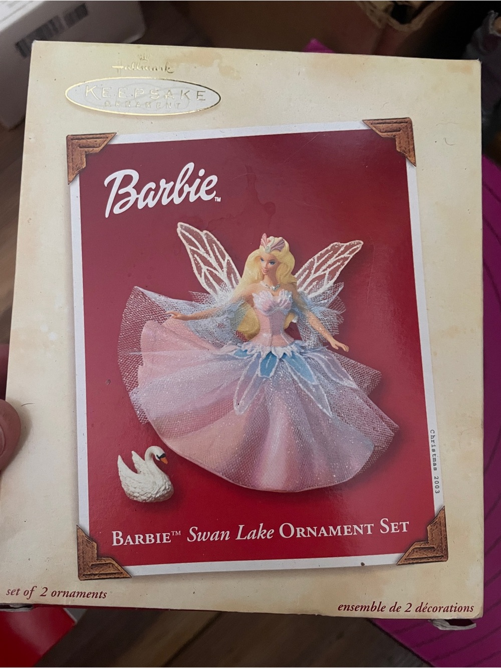Swan Lake Barbie Ornament